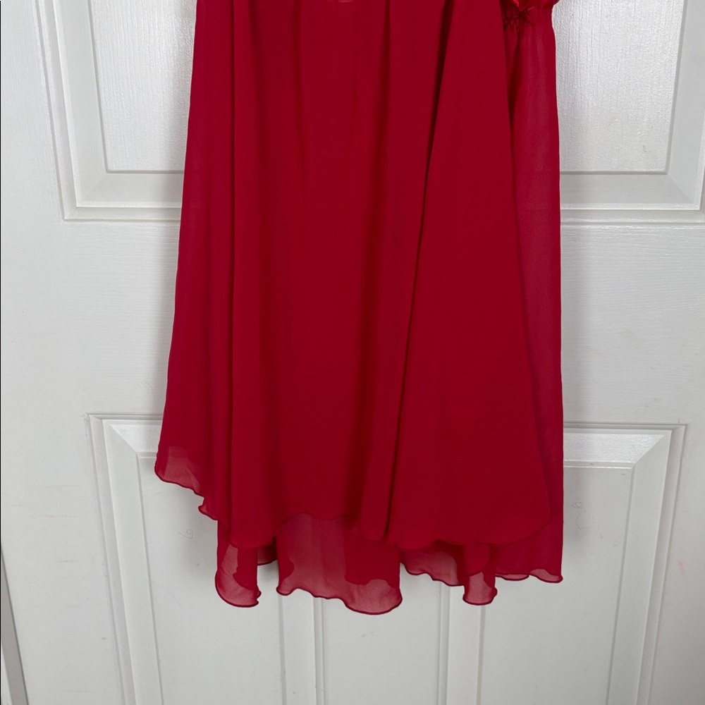 Vintage Victoria’s Secret Red Nighty with Ribbon Detailing - Sizes L - Picture 9 of 10